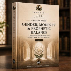 Gender, Modesty & Prophetic Balance — Part I